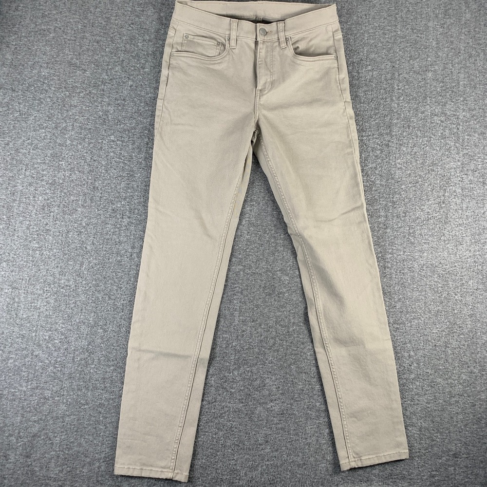 Vuori Benton Stretch Twill Pant Men 30x31 Brown Pant Preppy Modern Jean